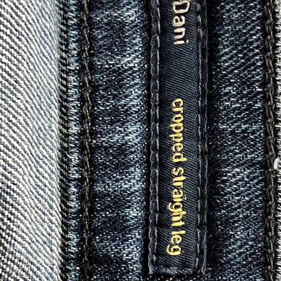Citizens of Humanity Dani Cropped Straight Leg Medium Blue Washed Jean Sizer 28 - Picture 7 of 9